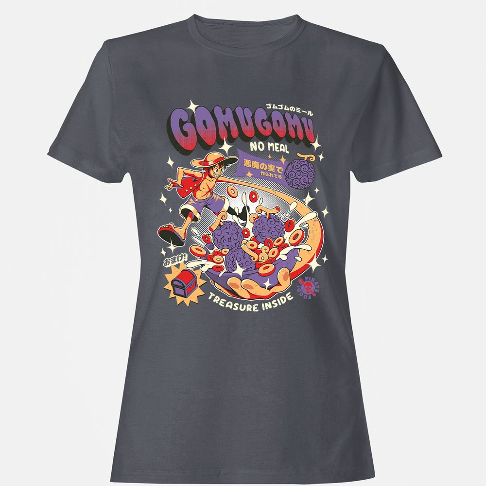 Women's T-Shirt - Q14D5ZB1 - Dark Heather - 5