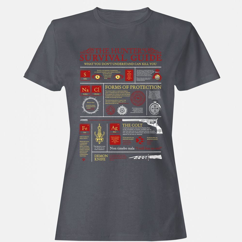 Women's T-Shirt - S821BWB8 - Dark Heather - 5