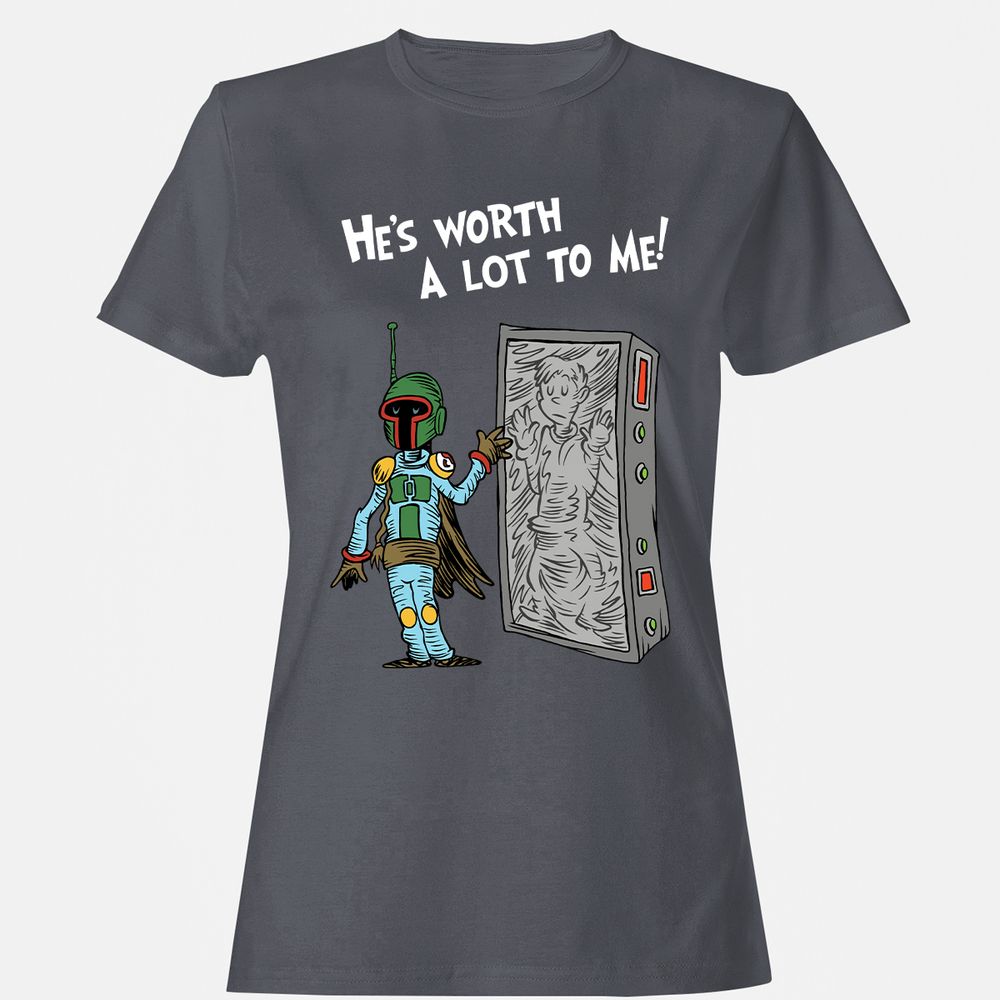 Women's T-Shirt - L6ARGVSG - Dark Heather - 5