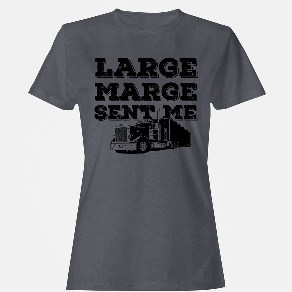 Women's T-Shirt - 37XSANE1 - Dark Heather - 5