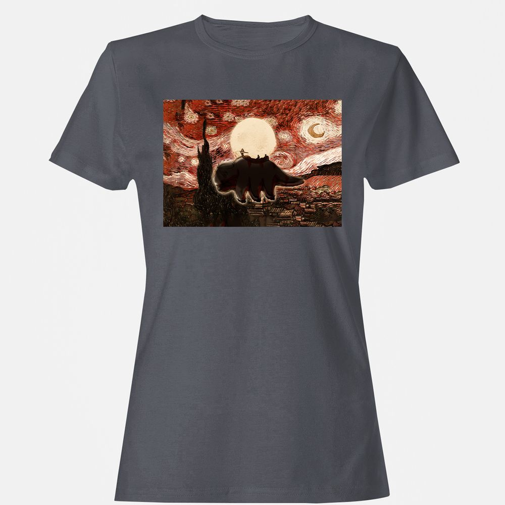 Women's T-Shirt - EN6CX93M - Dark Heather - 5