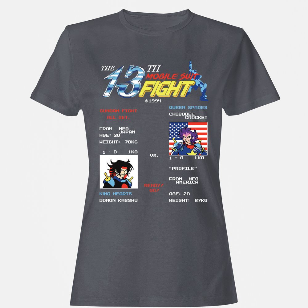Women's T-Shirt - AVBU1Z8Q - Dark Heather - 5