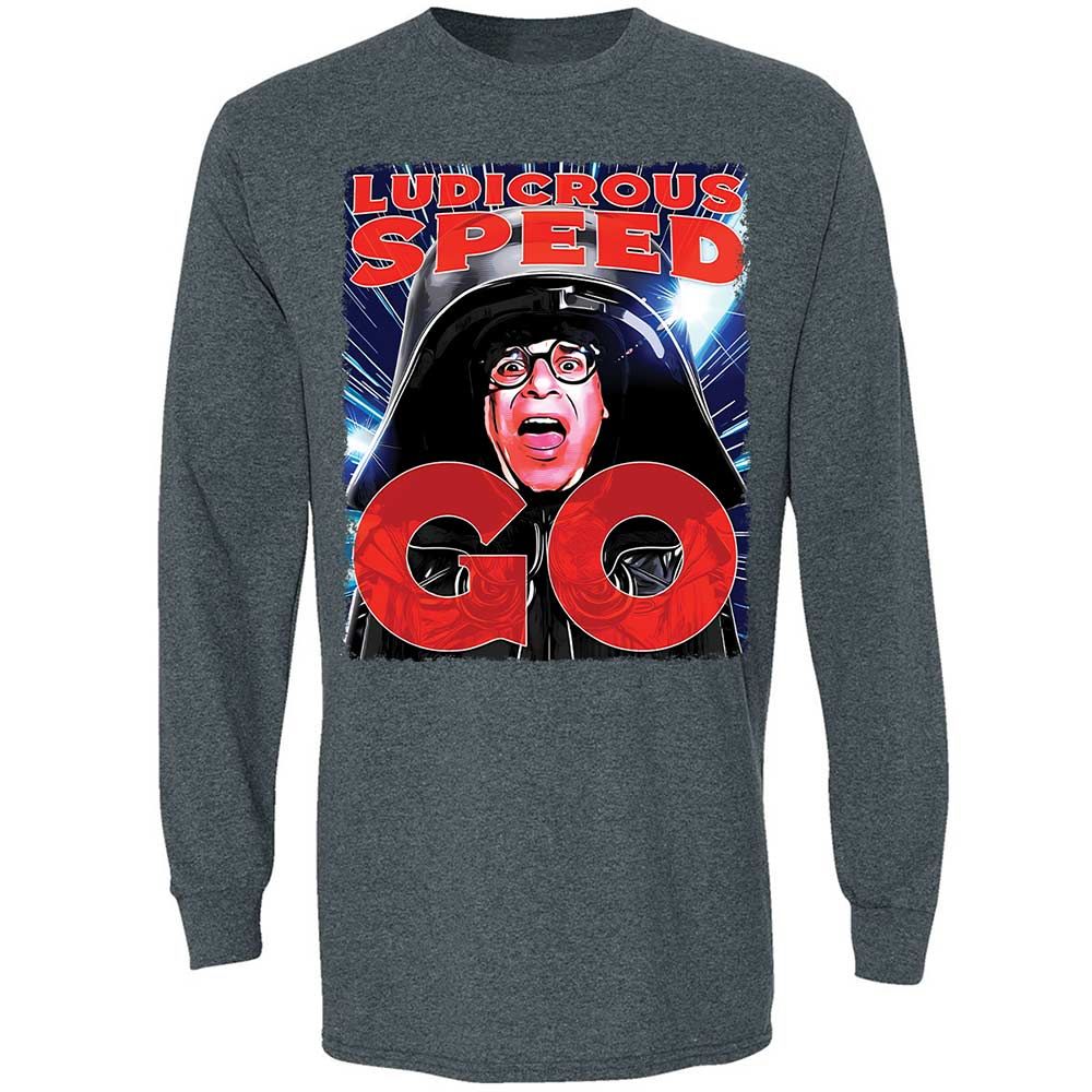 Ludicrous Speeds Go - Dark Heather - 5