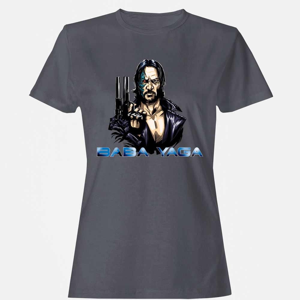 Women's T-Shirt - 4JQEEUAQ - Dark Heather - 5