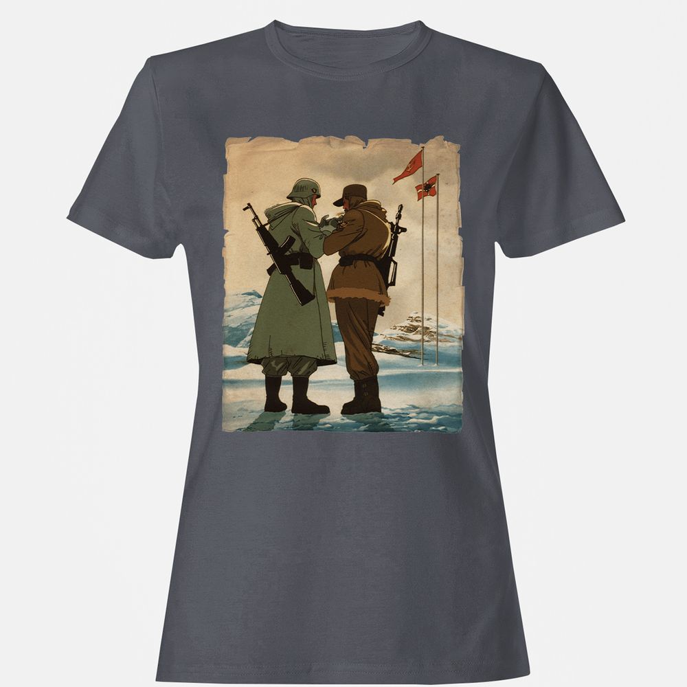 Women's T-Shirt - MX4BX8P1 - Dark Heather - 5