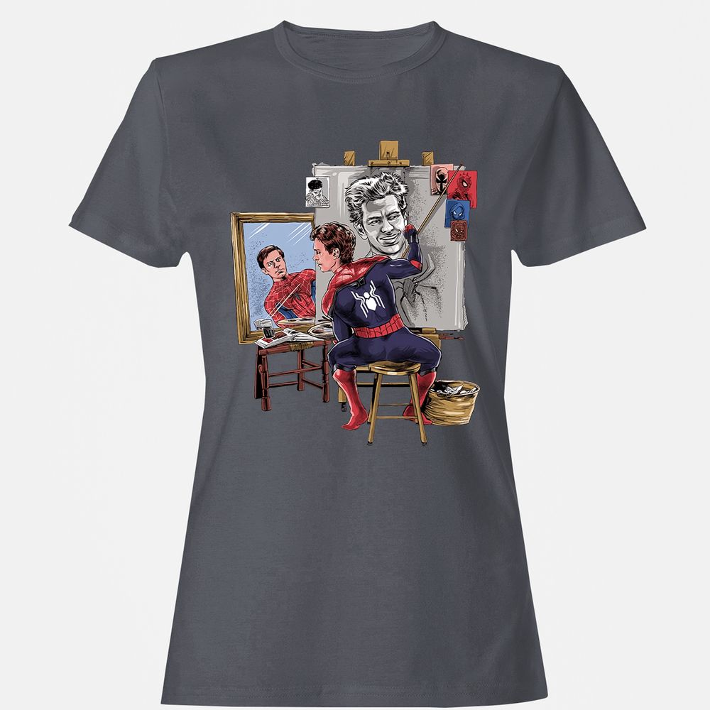 Women's T-Shirt - KLYWP9HN - Dark Heather - 5