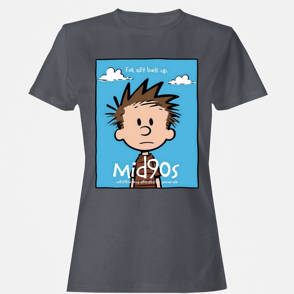 Women's T-Shirt - B248A5DZ - Dark Heather - 5