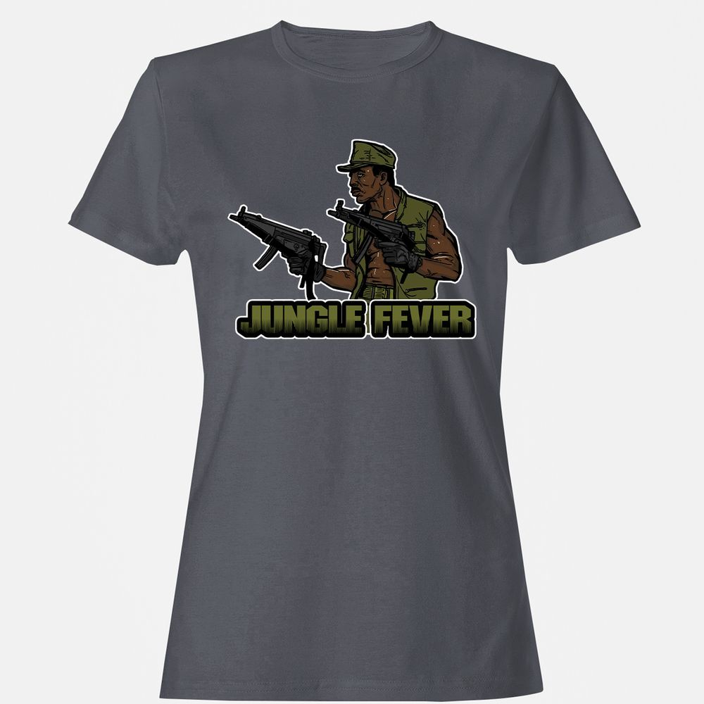 Women's T-Shirt - E7ZZJ818 - Dark Heather - 5