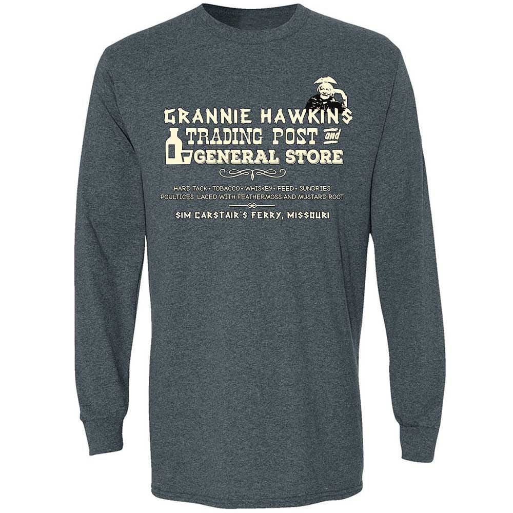 Long Sleeve T-Shirt - BEE2HQ6E - Dark Heather - 5