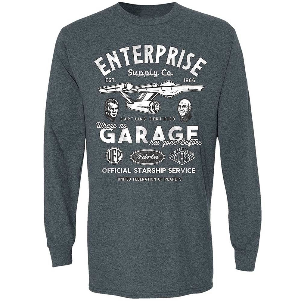 Long Sleeve T-Shirt - C3X9D9WE - Dark Heather - 5