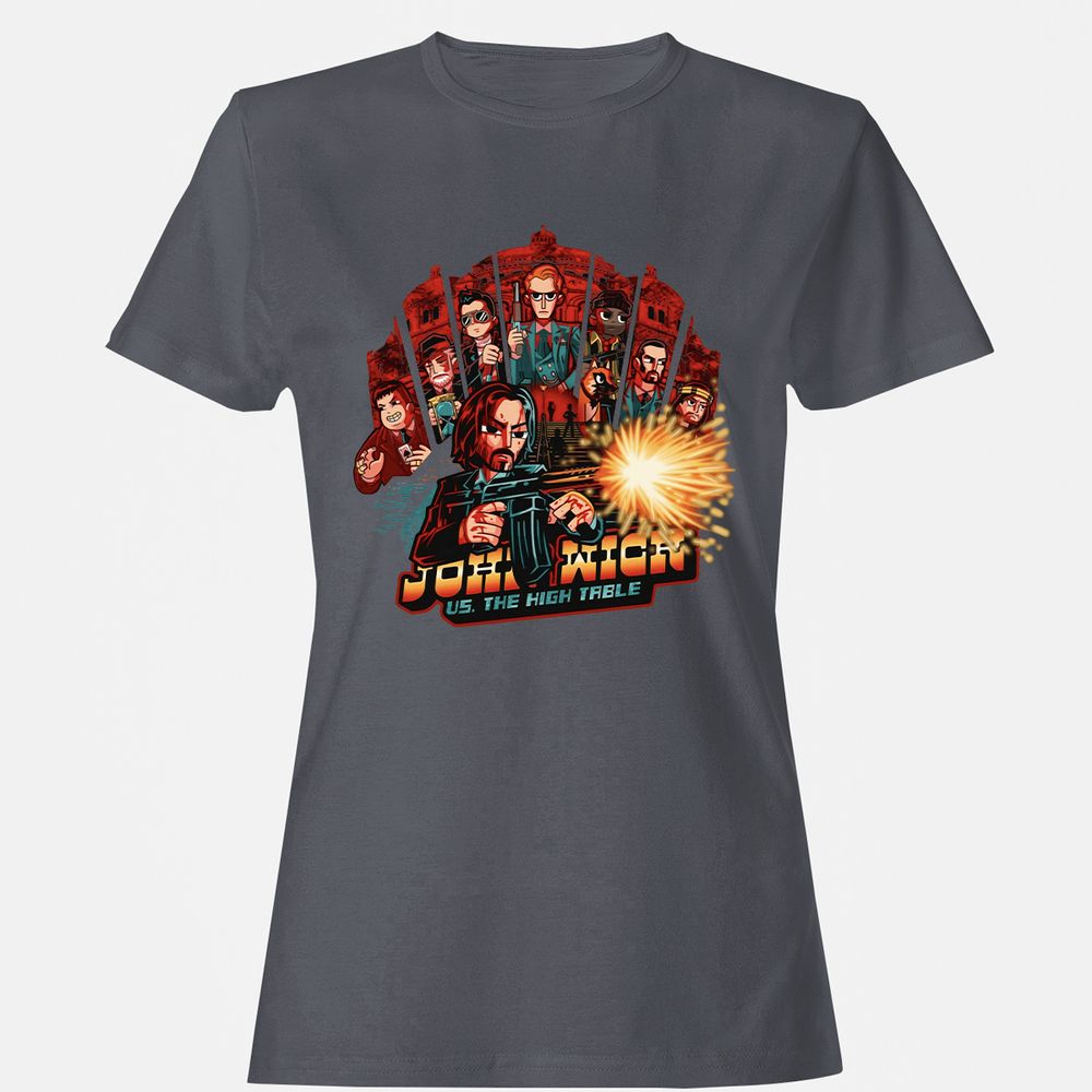 Women's T-Shirt - D7T6Z2N1 - Dark Heather - 5