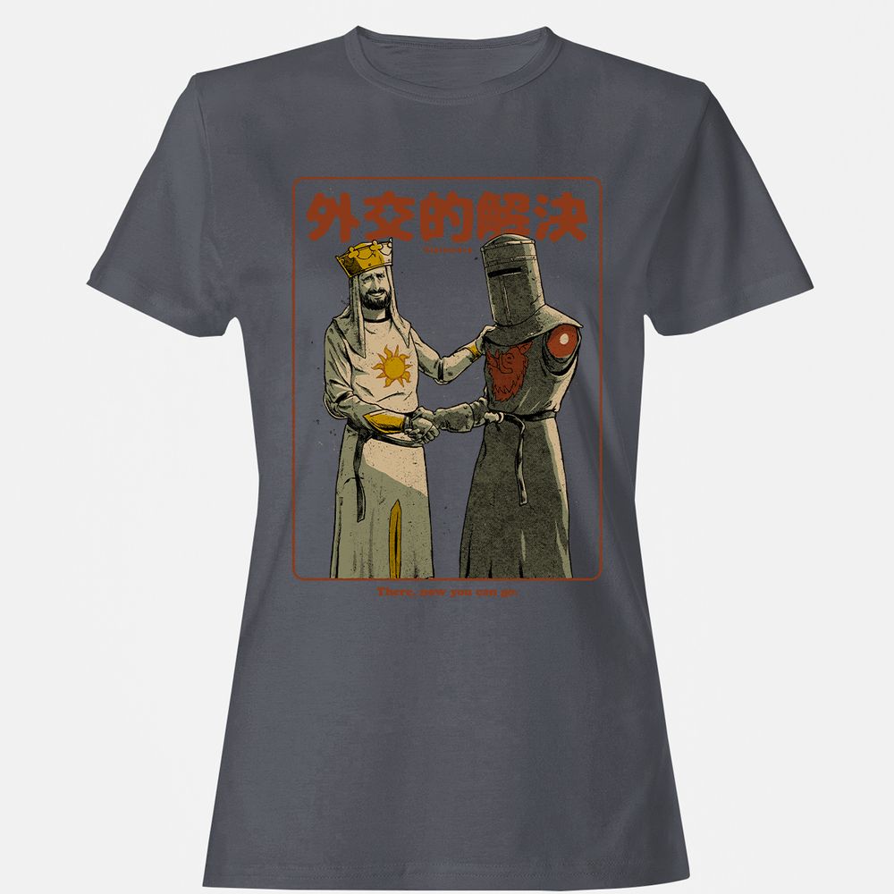 Women's T-Shirt - 7JH6FZ1H - Dark Heather - 5