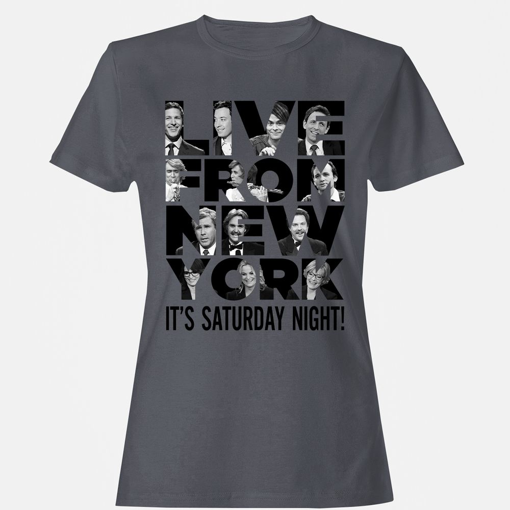 Women's T-Shirt - M8BLZQ5Q - Dark Heather - 5