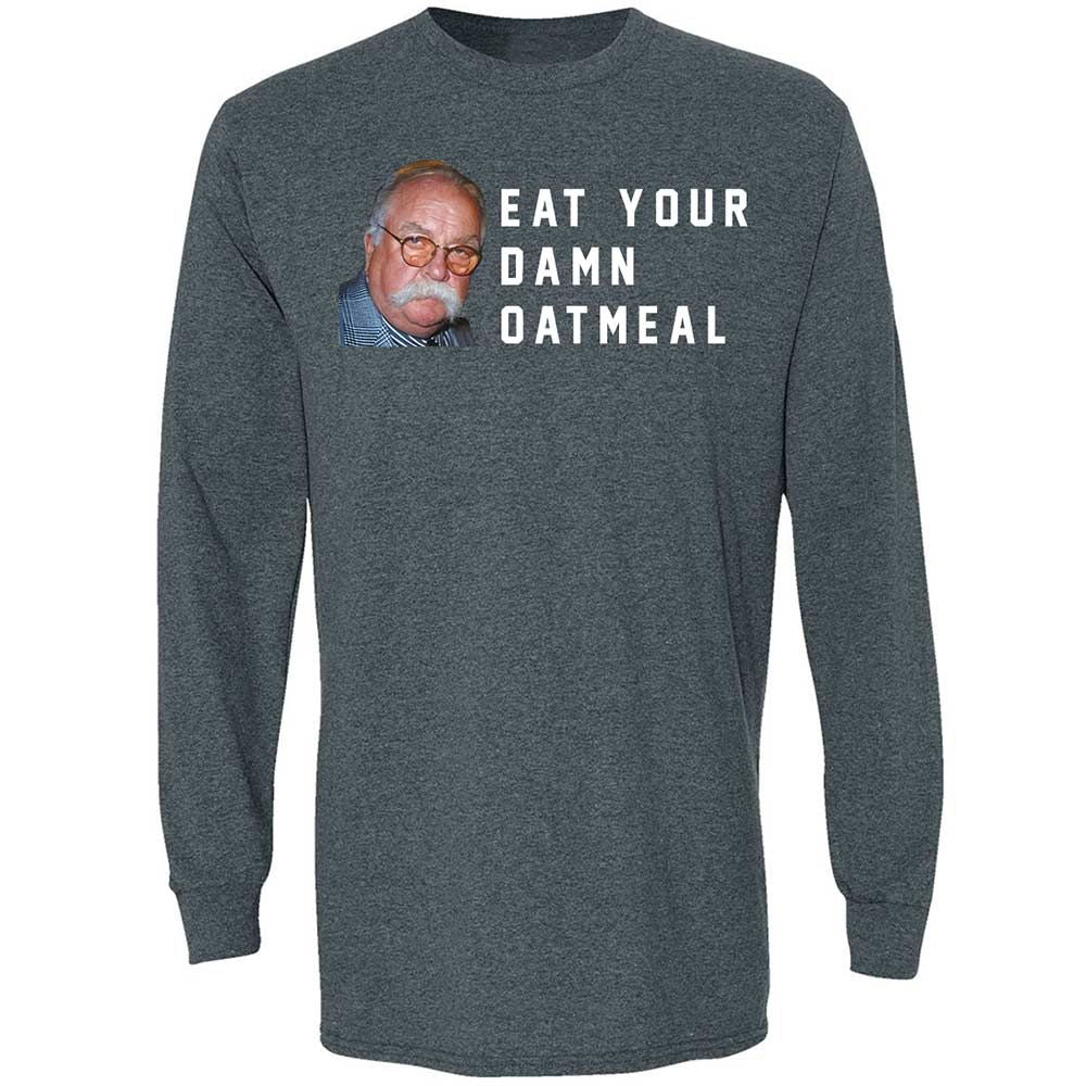 Eat Your Damn Oatmeal - Dark Heather - 5