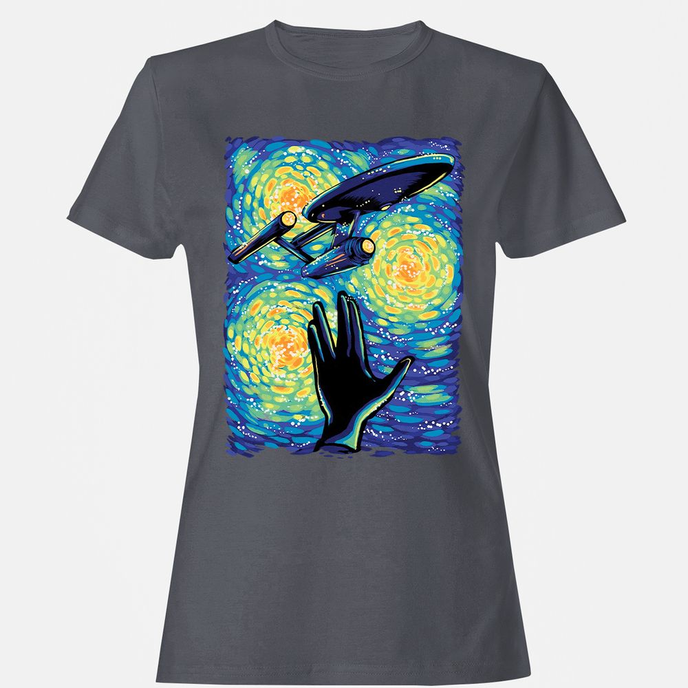 Women's T-Shirt - 8UNJM1QY - Dark Heather - 5