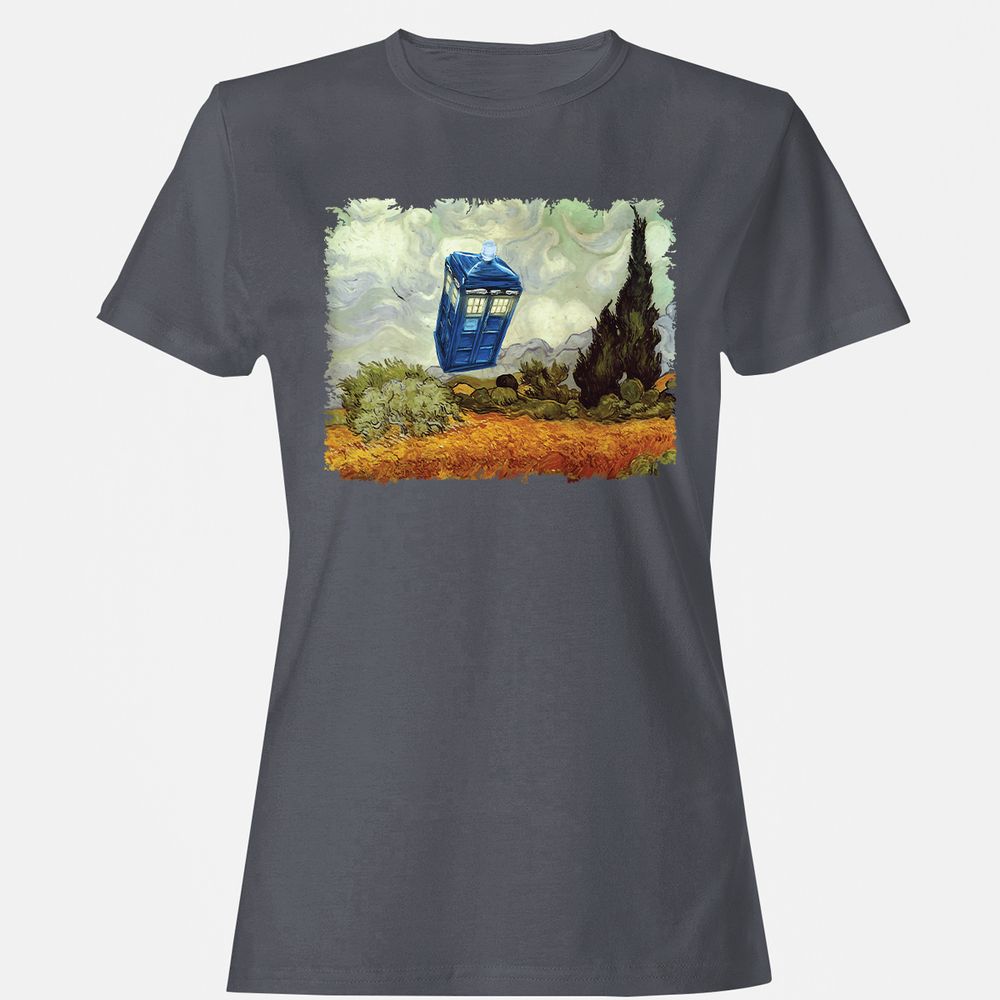 Women's T-Shirt - G5N7TNP8 - Dark Heather - 5