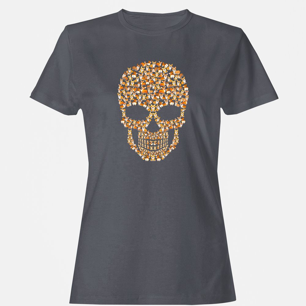 Women's T-Shirt - T7EZFMGA - Dark Heather - 5