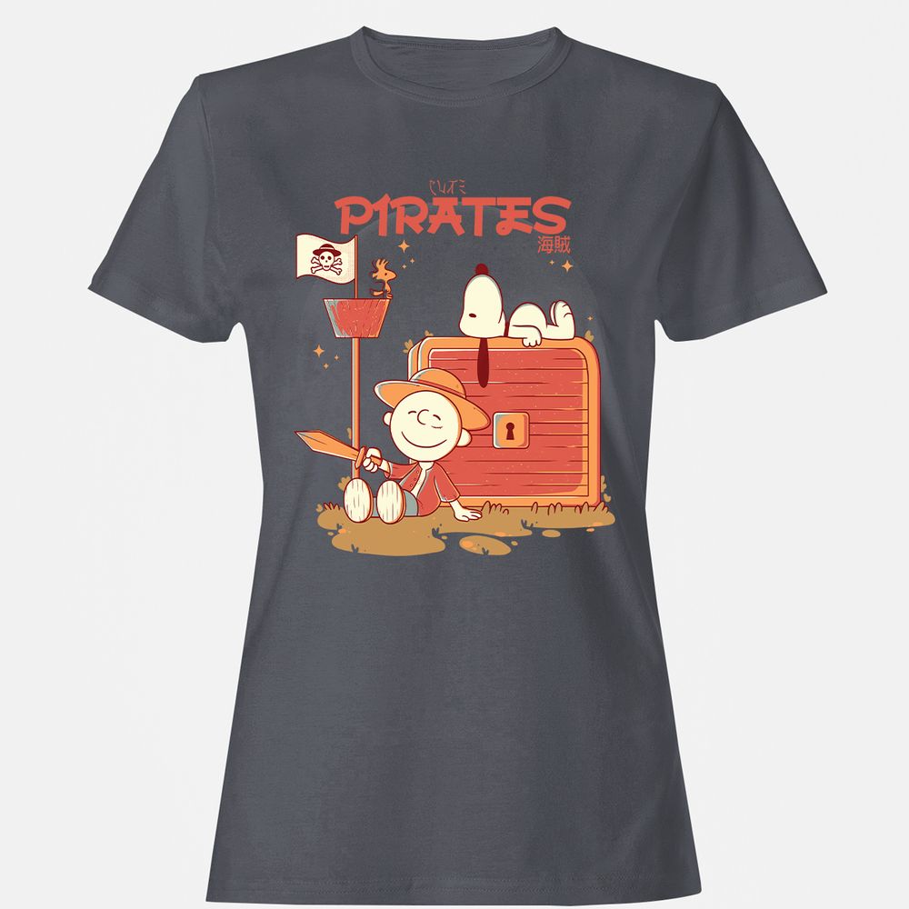 Women's T-Shirt - 7KQRV81V - Dark Heather - 5