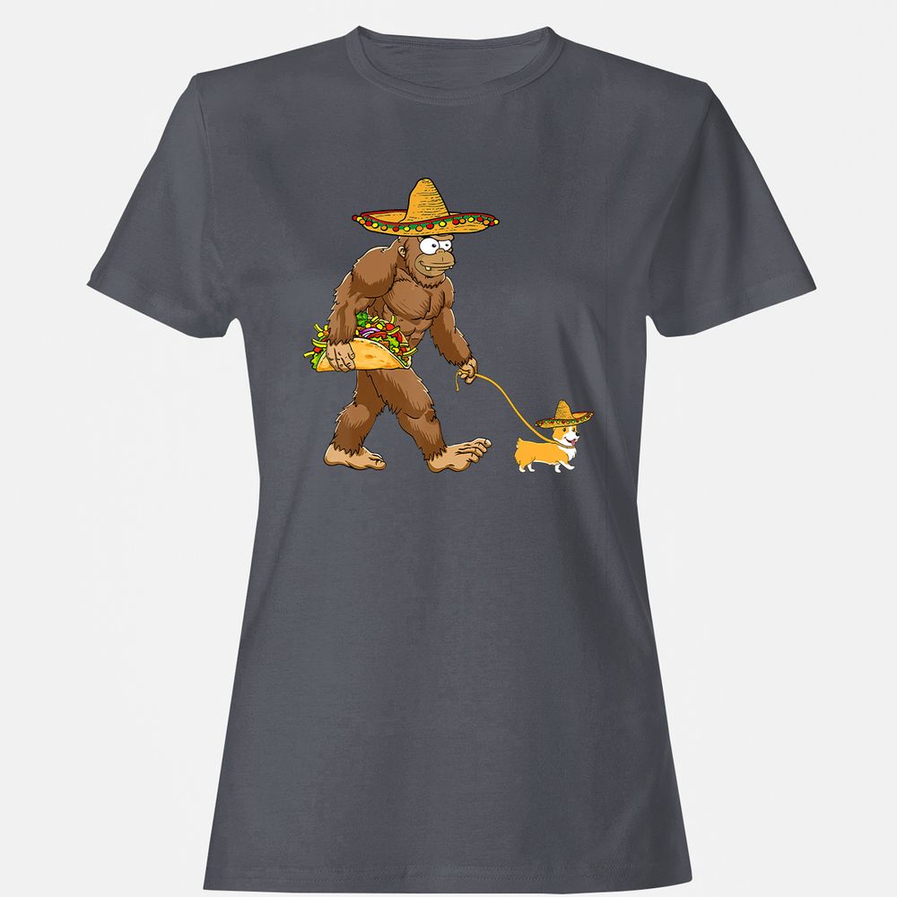 Women's T-Shirt - SPJ9CWYQ - Dark Heather - 5