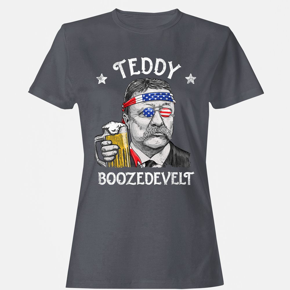 Women's T-Shirt - YXW7HPWT - Dark Heather - 5