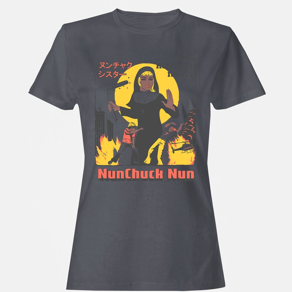 Women's T-Shirt - H7G44PSB - Dark Heather - 5