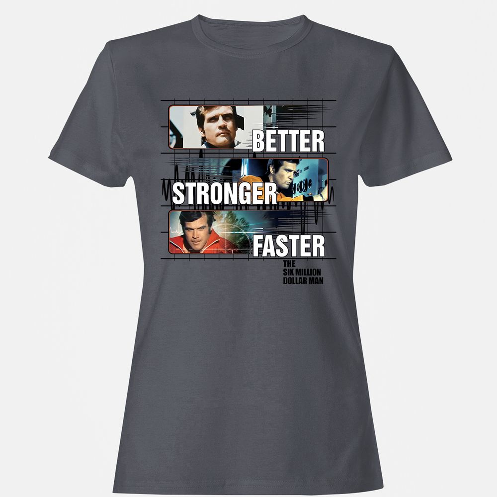 Women's T-Shirt - 5R1JA7SZ - Dark Heather - 5