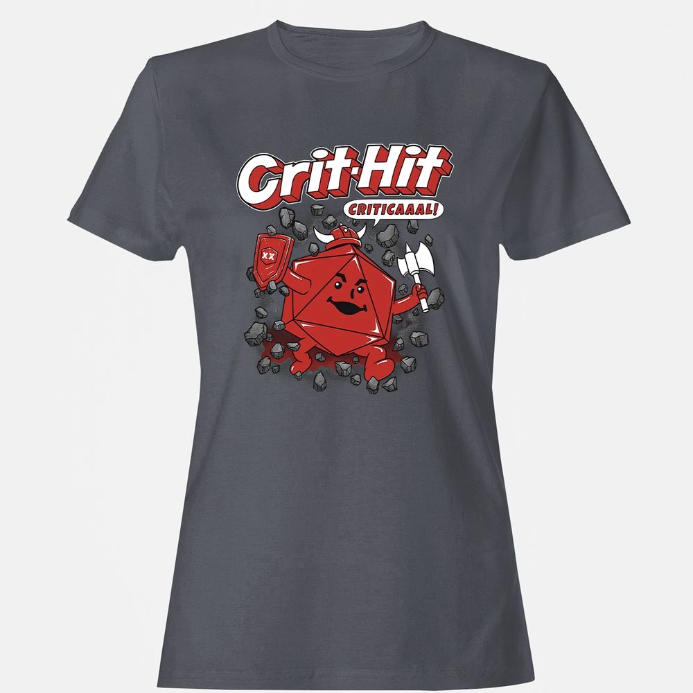 Women's T-Shirt - PLHYRL2Q - Dark Heather - 5