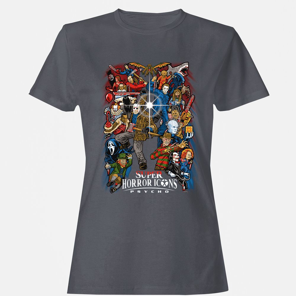 Women's T-Shirt - X6X9L9U6 - Dark Heather - 5