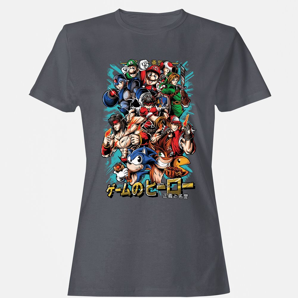 Women's T-Shirt - D5XTD25L - Dark Heather - 5