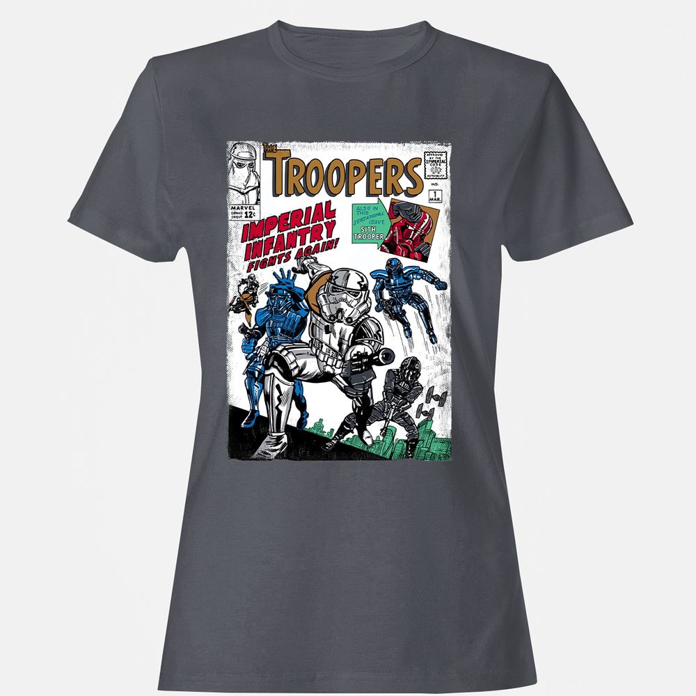 Women's T-Shirt - 2X82ASSM - Dark Heather - 5