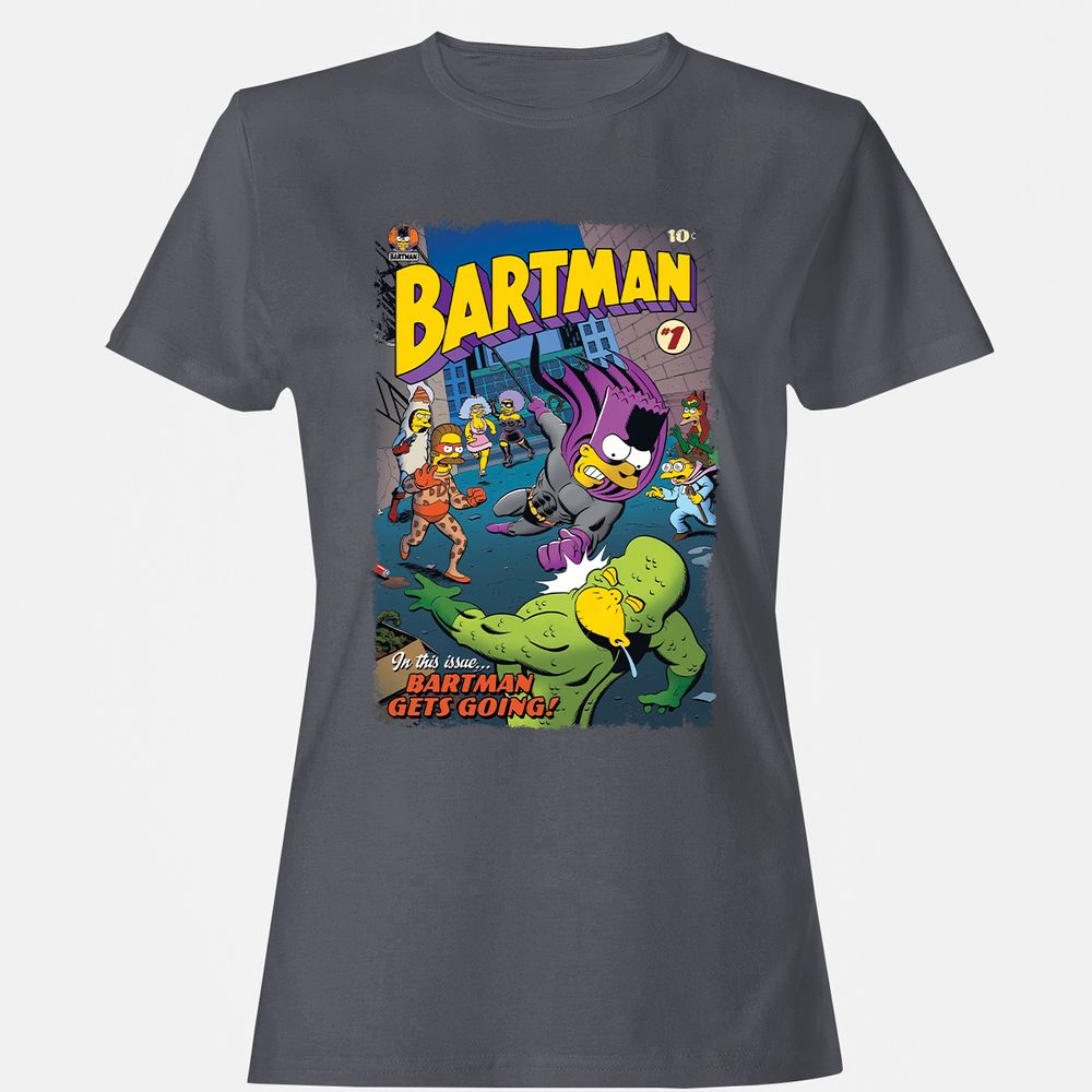 Women's T-Shirt - 2PSQFJ15 - Dark Heather - 5