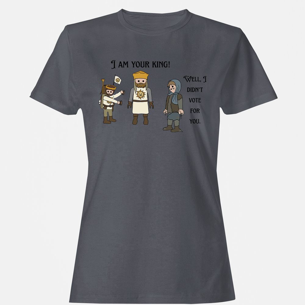 Women's T-Shirt - BYMNHQEJ - Dark Heather - 5