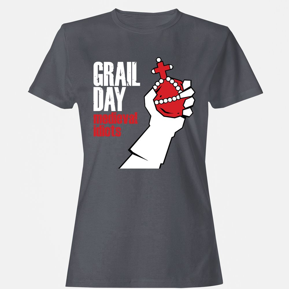 Women's T-Shirt - YHE4SQ39 - Dark Heather - 5