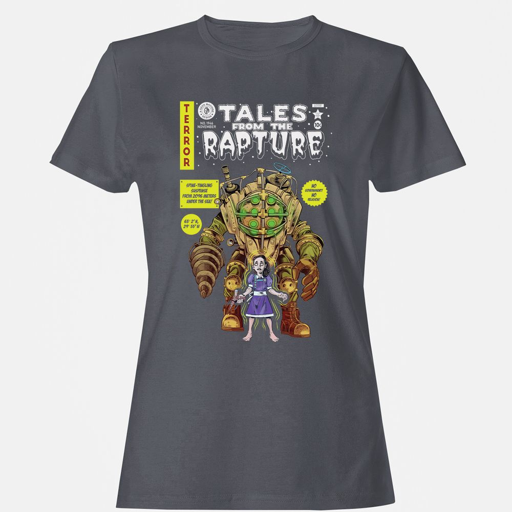 Women's T-Shirt - 96FZEA7Q - Dark Heather - 5
