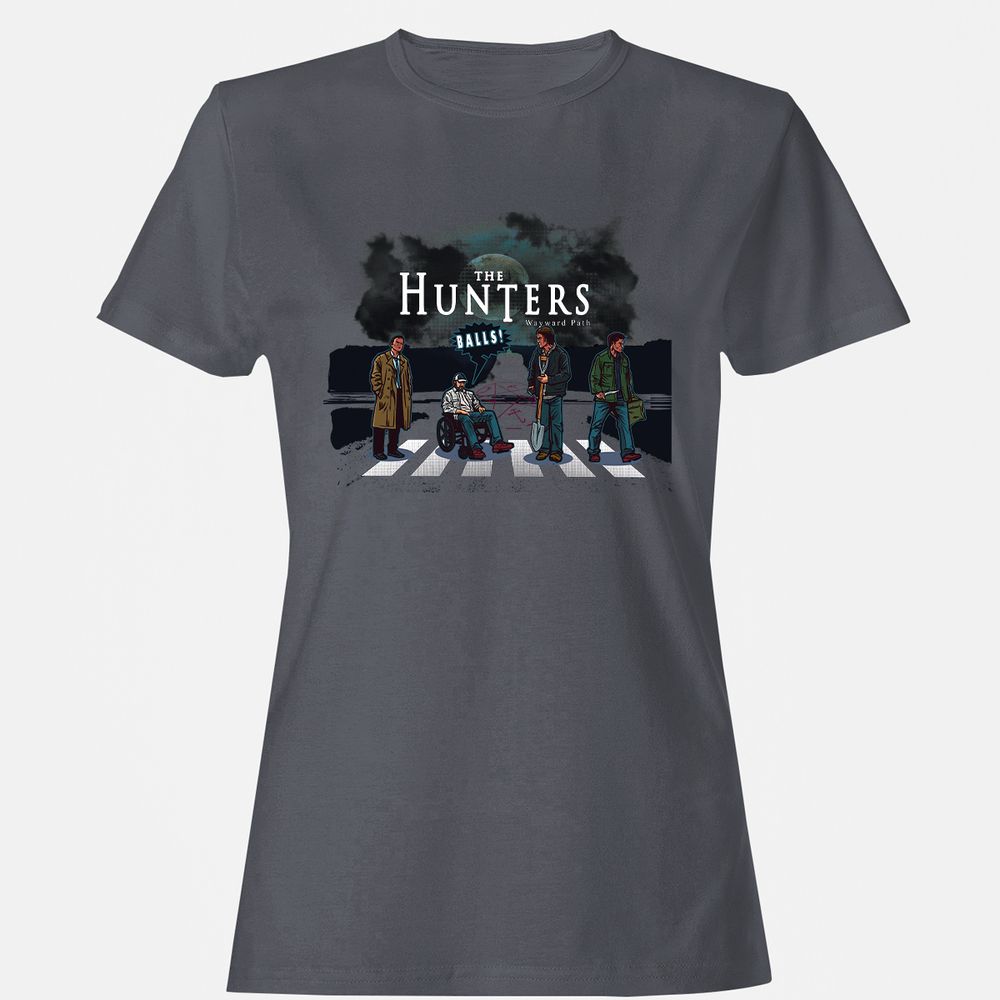 Women's T-Shirt - E6RH3PVZ - Dark Heather - 5