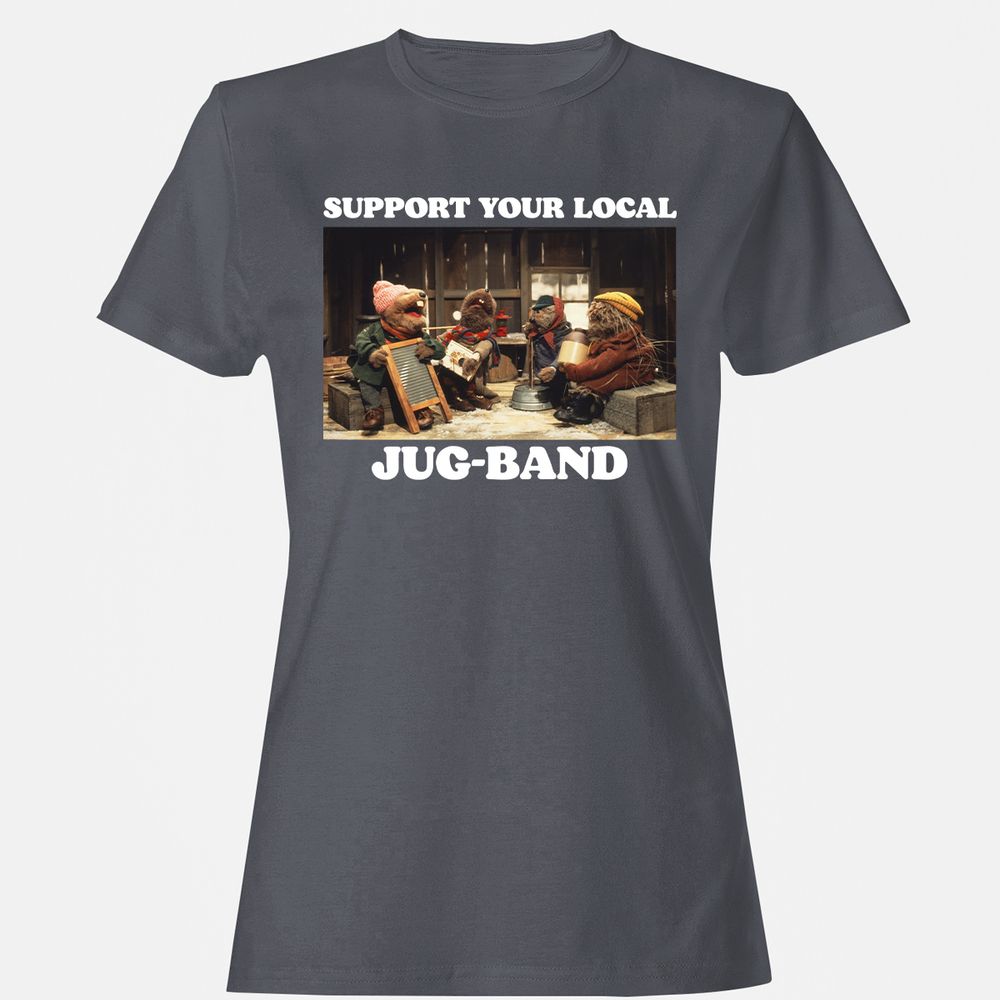Support Your local - Dark Heather - 5