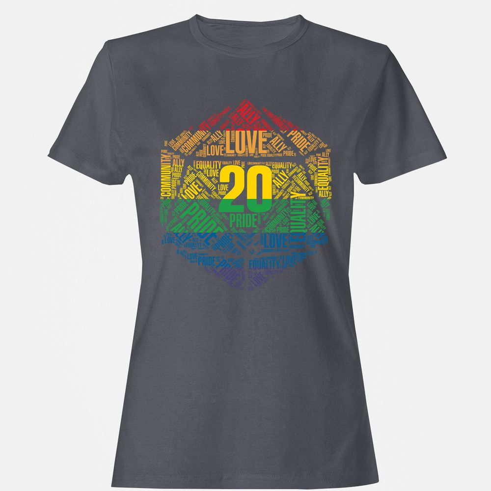 Women's T-Shirt - SJ849KSG - Dark Heather - 5