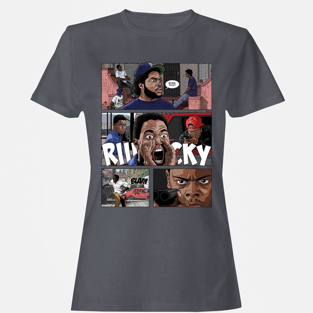 Women's T-Shirt - B4V4UCRJ - Dark Heather - 5