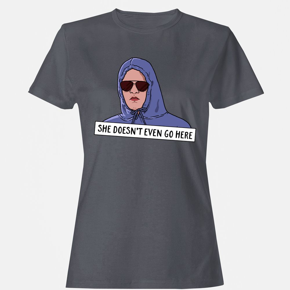 Women's T-Shirt - ZAU2BFW6 - Dark Heather - 5