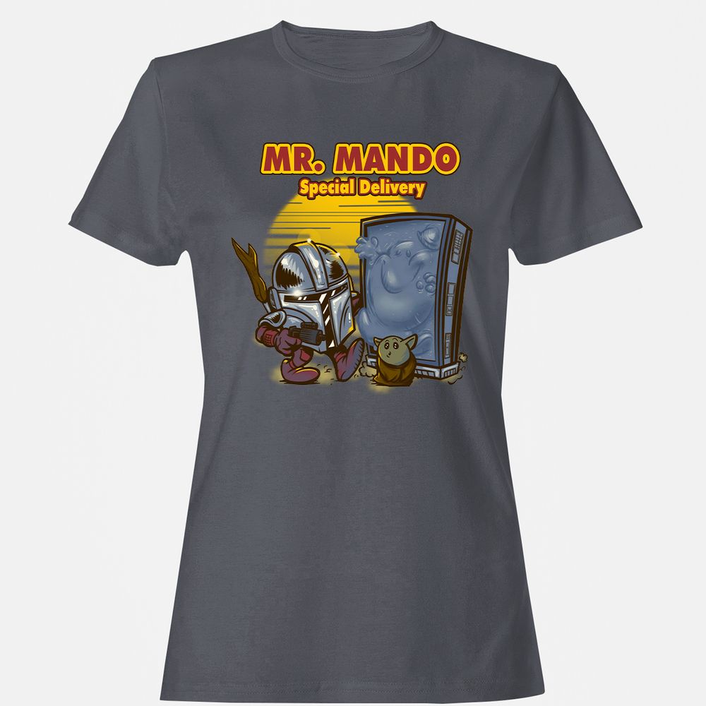 Women's T-Shirt - VWSM1TYJ - Dark Heather - 5