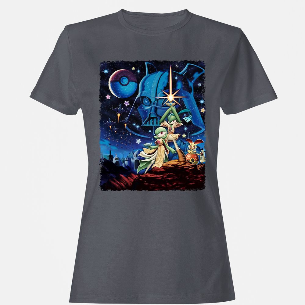 Women's T-Shirt - VA5HBCJ7 - Dark Heather - 5