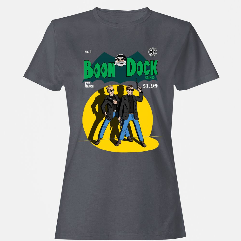 Women's T-Shirt - 7PHW9GUK - Dark Heather - 5