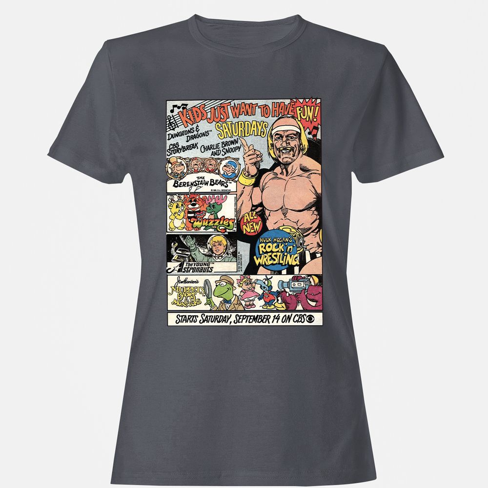 Women's T-Shirt - 5G16QMHQ - Dark Heather - 5