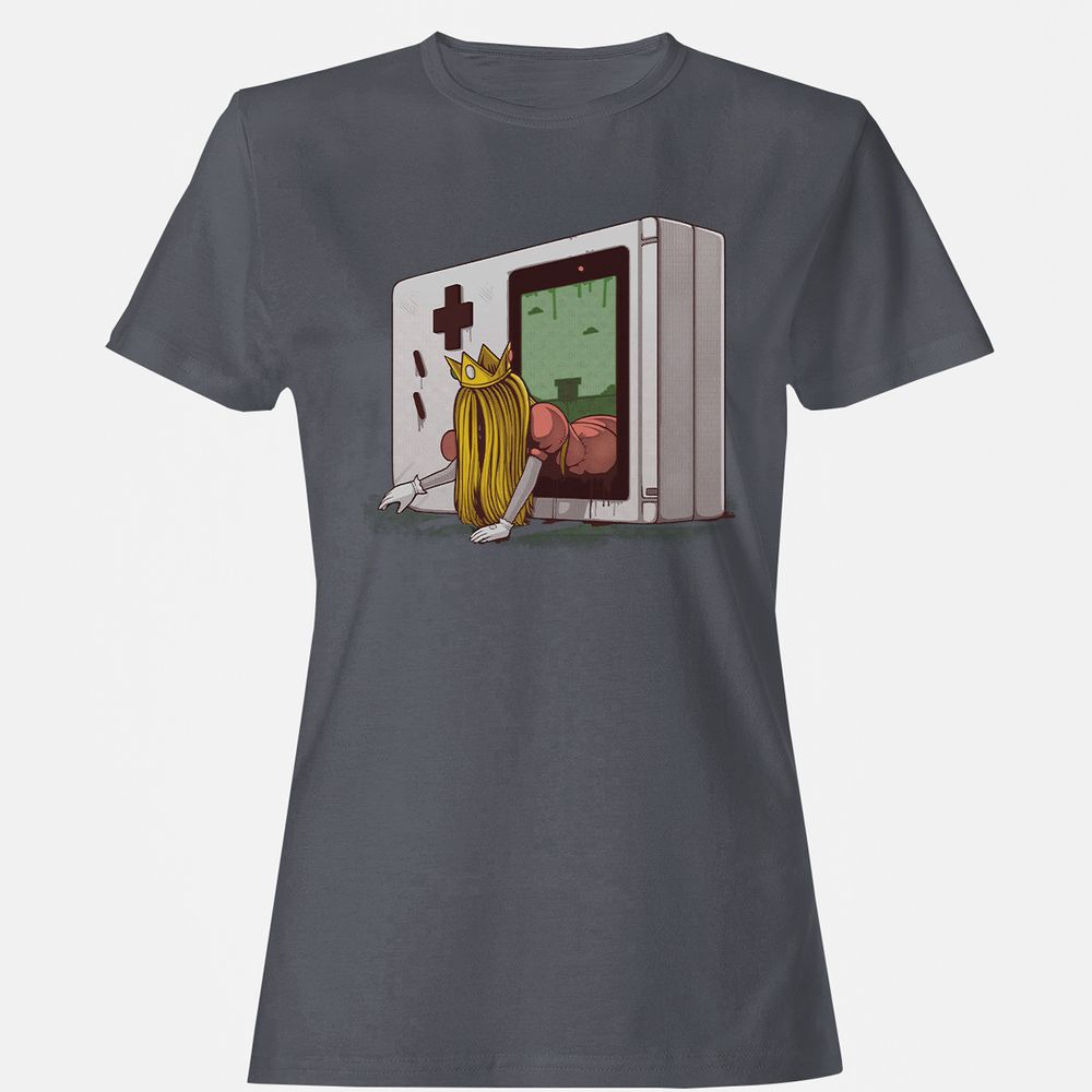 Women's T-Shirt - LKU5849W - Dark Heather - 5