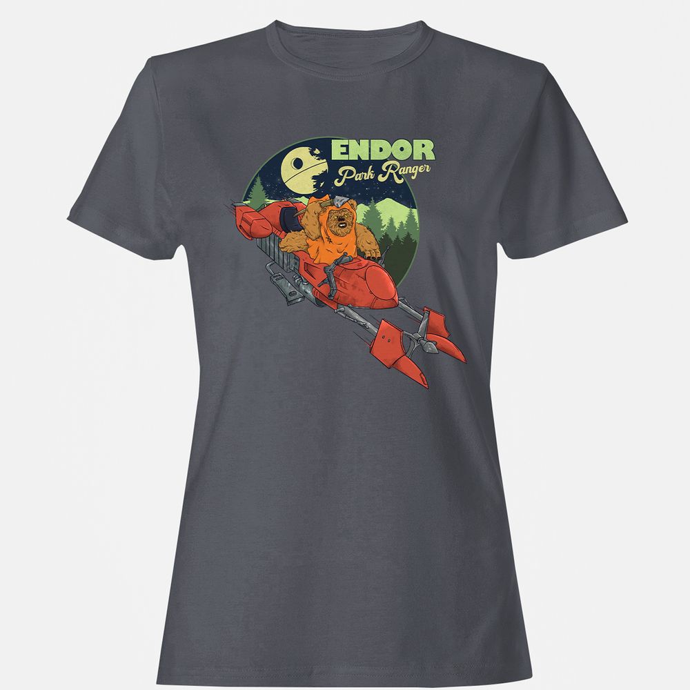 Women's T-Shirt - WSAWNEP3 - Dark Heather - 5