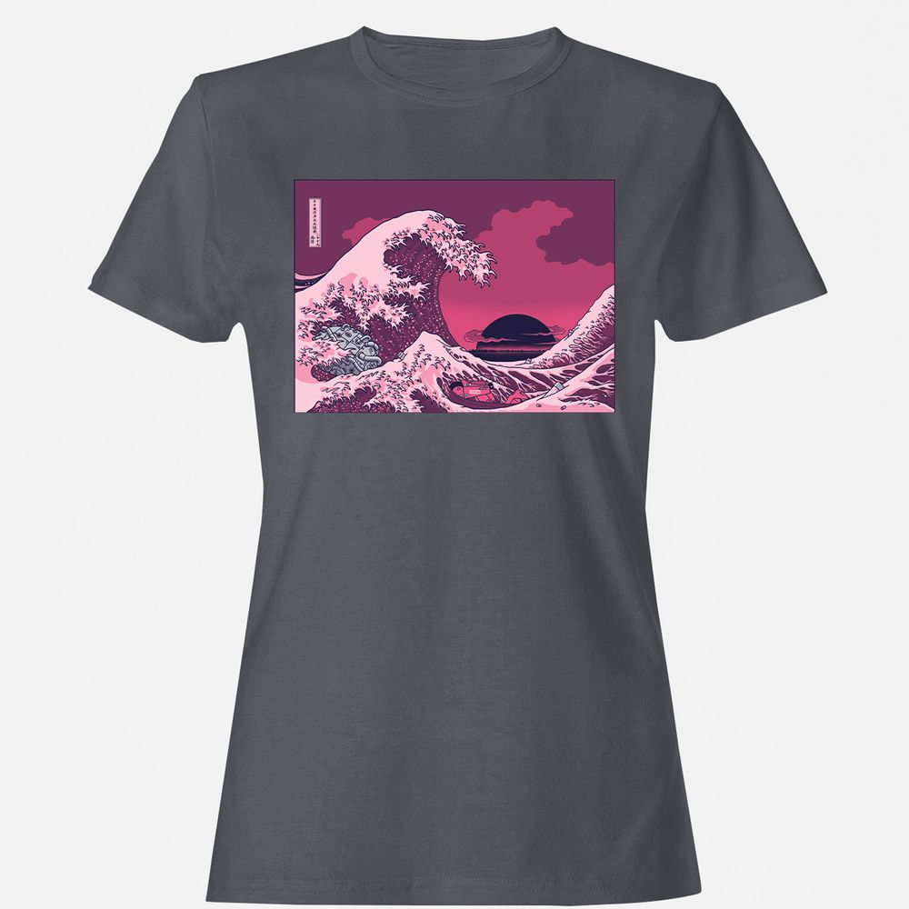 Women's T-Shirt - 4WHMXSVL - Dark Heather - 5