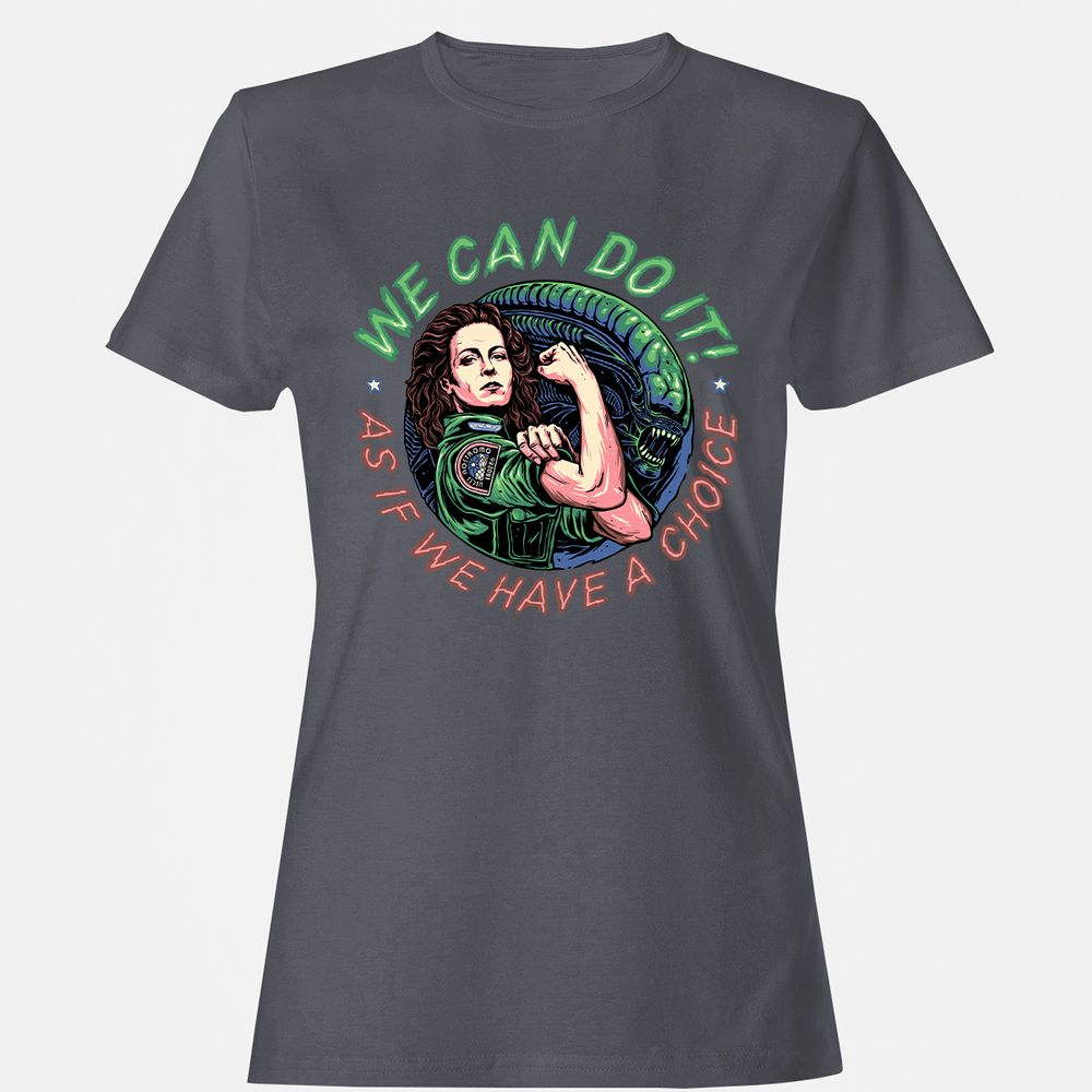 Women's T-Shirt - ZN2NK9M4 - Dark Heather - 5