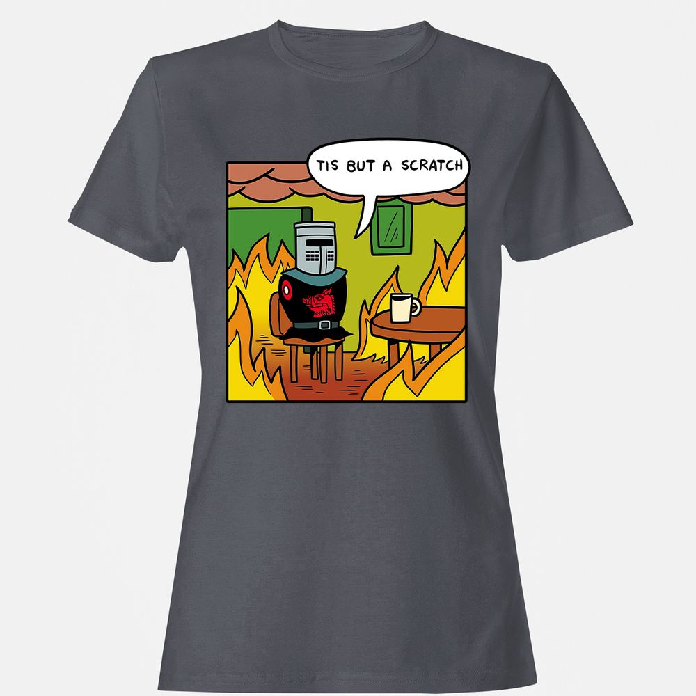 Women's T-Shirt - FF7MW3MK - Dark Heather - 5