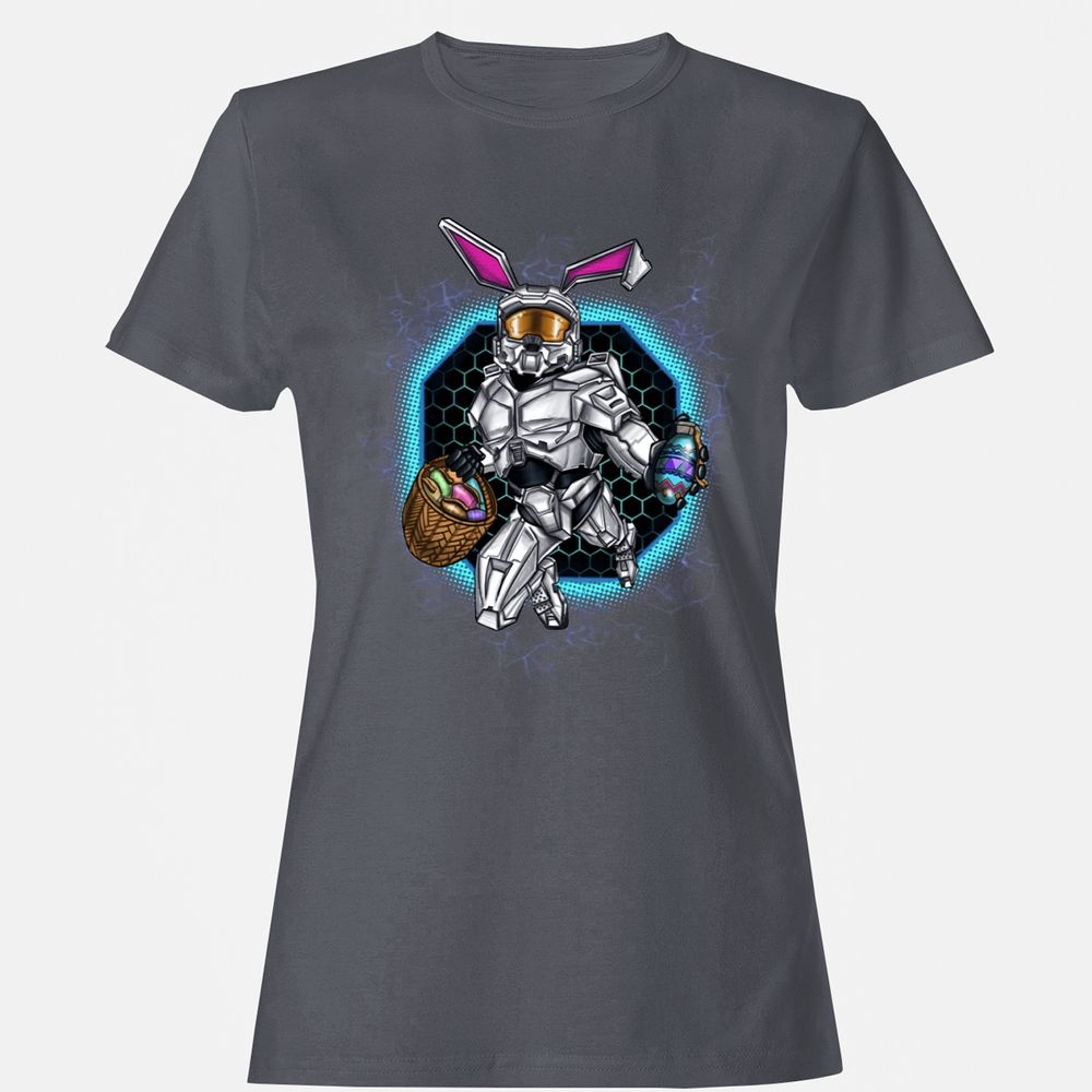 Women's T-Shirt - ZZELSJLX - Dark Heather - 5