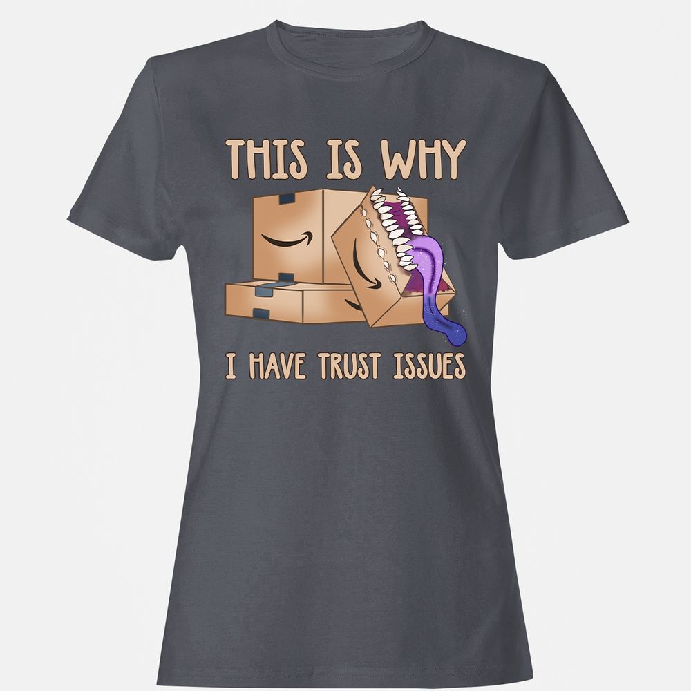 Women's T-Shirt - CVF6TBKV - Dark Heather - 5